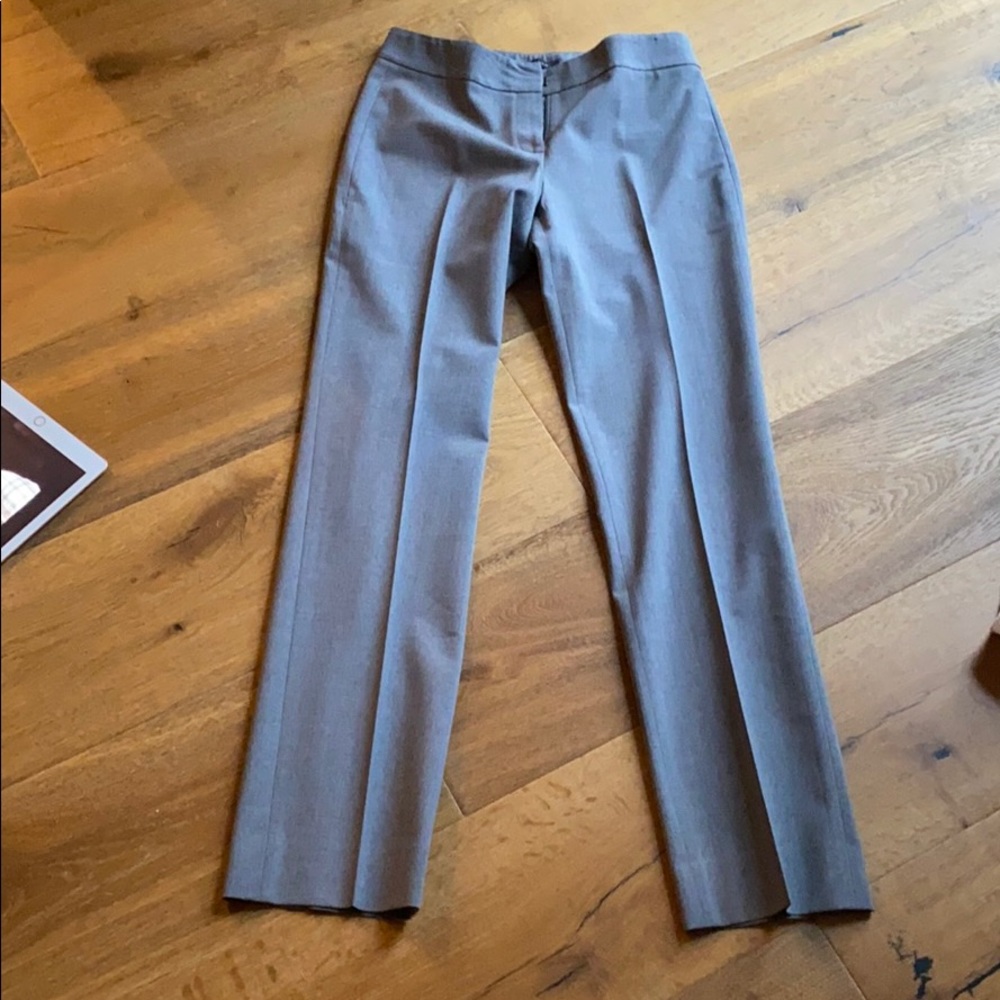 Grey petite work pant